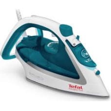 Tefal EasyGliss Plus FV5718 iron Dry & Steam iron Durilium soleplate 2400 W Turquoise, White