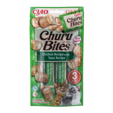 Inaba Churu Bites Tuna with chicken - cat treats - 3x10 g