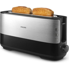 Philips Viva Collection HD2692/90 toaster 1 slice(s) 1030 W Black, Metallic