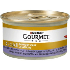 Purina Nestle GOURMET GOLD - Savoury Cake with Lamb and Green Beans 85g