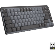 Logitech Klawiatura Logitech Logitech MX Mini Mechanical keyboard RF Wireless + Bluetooth QWERTY US International Graphite, Grey