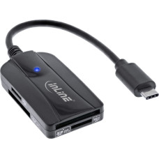 Inline Czytnik InLine InLine® Card reader USB 3.1 USB-C, for SD/SDHC/SDXC, microSD, UHS-II compatible