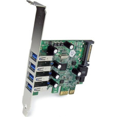 Startech Kontroler StarTech NIC StarTech 4 Port PCIe to 4x USB 3.0 Card