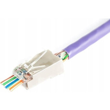 Digitus Wtyk RJ45 (8P8C) przelotowy DIGITUS kat.6 ekranowany, AWG 26-24, opakowanie 100 szt.