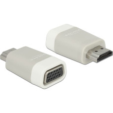 Delock Adapter AV Delock HDMI - D-Sub (VGA) szary (65472)