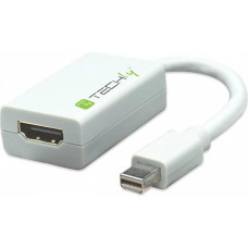 Techly Adapter AV Techly DisplayPort Mini - HDMI biały (304239)