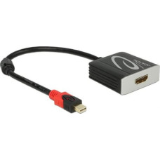 Delock Adapter AV Delock DisplayPort Mini - HDMI czarny (62735)