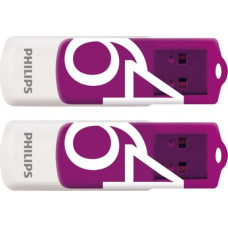 Philips Pendrive Philips Vivid (2 szt.), 64 GB  (433990)