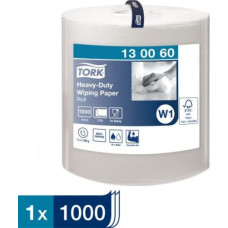 Tork Tork - Czyściwo papierowe w roli do trudnych zabrudzeń, 2-warstwowe, W1, premium, szerokie - Białe