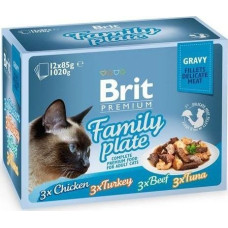 Vafo Prahs BRIT KOT sasz.12x85g FAMILY PLATE SOS