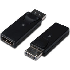 Digitus Adapter AV Digitus DisplayPort - HDMI czarny (DB-340602-000-S)