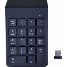 Gembird KPD-W-02 numeric keypad Notebook/PC Bluetooth Black