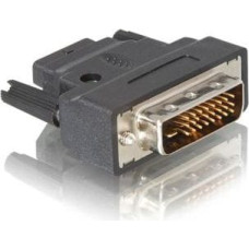 Delock Adapter AV Delock HDMI - DVI-D czarny (65024)