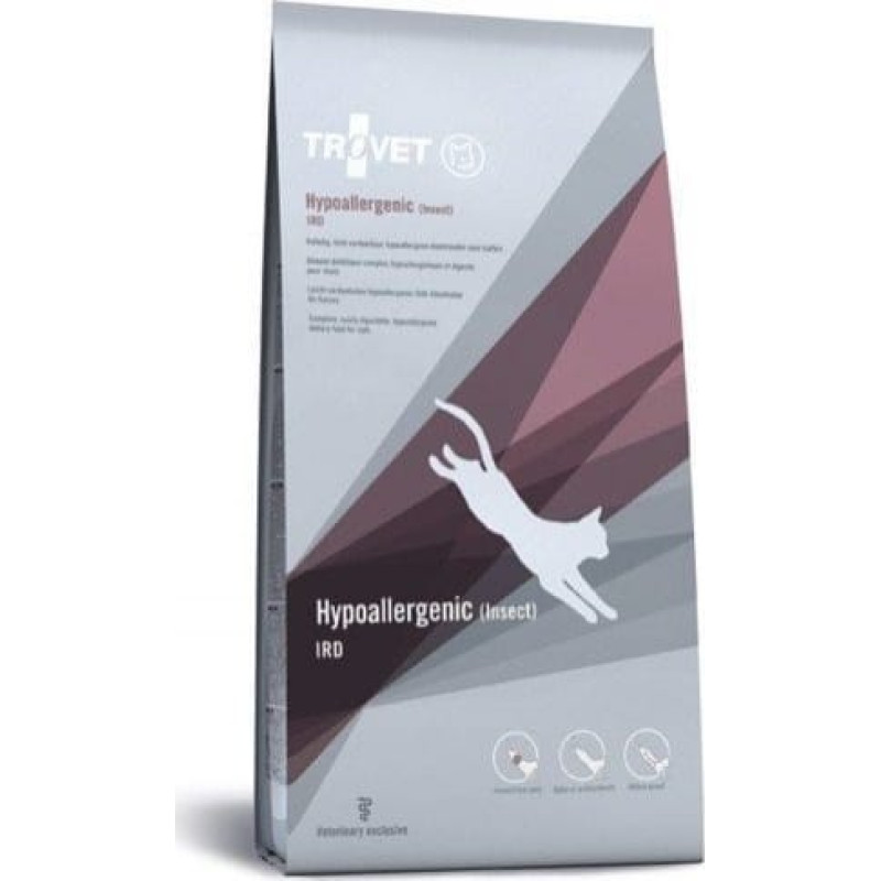 Trovet Trovet Hypoallergenic Insect IRD 3 kg świeże owady, dla kotów