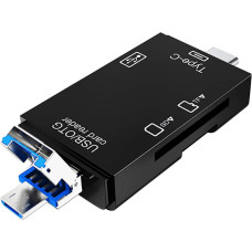 Vakoss CARD READER 6IN1 USB A / MICRO USB / USB C / SD / MICRO SD / USB TC-R425X