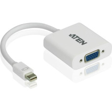 Aten Adapter AV Aten DisplayPort Mini - D-Sub (VGA) biały (VC920-AT)