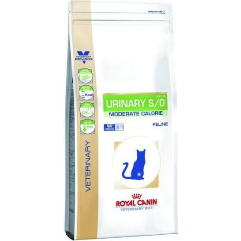 Royal Canin Veterinary Diet Feline Urinary S/O Moderate Calorie UMC34 7kg