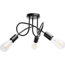 Orno Lampa wisząca Orno MALAGA lampa wisząca, moc max.3x60W, E27, czarna