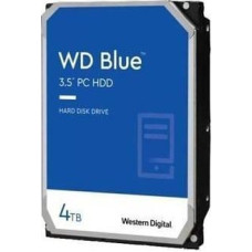 WD Dysk WD HDD|WESTERN DIGITAL|Blue|4TB|SATA|256 MB|5400 rpm|3,5