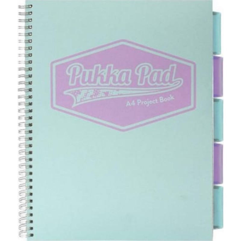 Pukka Pad Project Book Pastel A4/100K kratka morski (3szt)