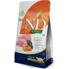 Farmina N&D Pumpkin Cat Lamb and Blueberry Neutered Adult - dry cat food - 1.5 kg