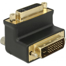 Delock Adapter AV Delock DVI-D - DVI-I czarny (65866)