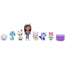 Spin Master Gabby's Dollhouse Deluxe Figure Gift Set with 7 Toy Figures and Surprise Accessory, Kids Toys for Ages 3 and up