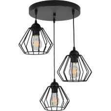 Orno Lampa wisząca Orno WAYA lampa wisząca, moc max. 3x60W, E27, czarna