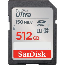 Sandisk Karta SanDisk Ultra SDXC 512 GB Class 10 UHS-I/U1  (SDSDUNC-512G-GN6IN)