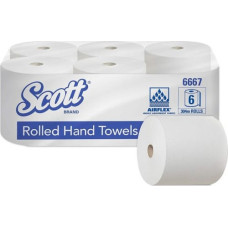 Kimberly-Clark Kimberly-Clark Scott - Ręcznik papierowy w roli, dł. 304 m, duży - Biały