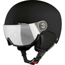 Alpina WINTER HELMET ALPINA ARBER VISOR Q LITE BLACK MATT 54-58