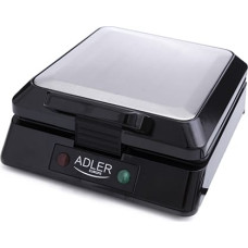 Adler AD 3036 waffle iron 4 waffle(s) Black,Grey 1500 W