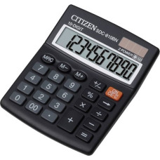 Citizen SDC-810NR OFFICE CALCULATOR, 10-DIGIT, 127X105MM, BLACK