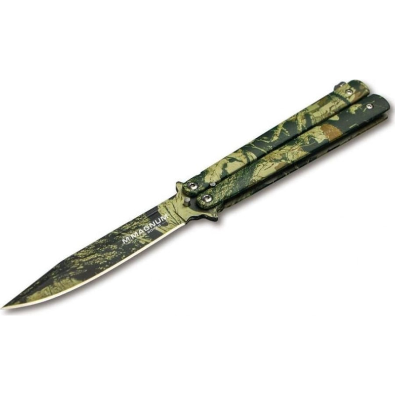 Magnum Nóż Magnum Balisong Camo uniwersalny