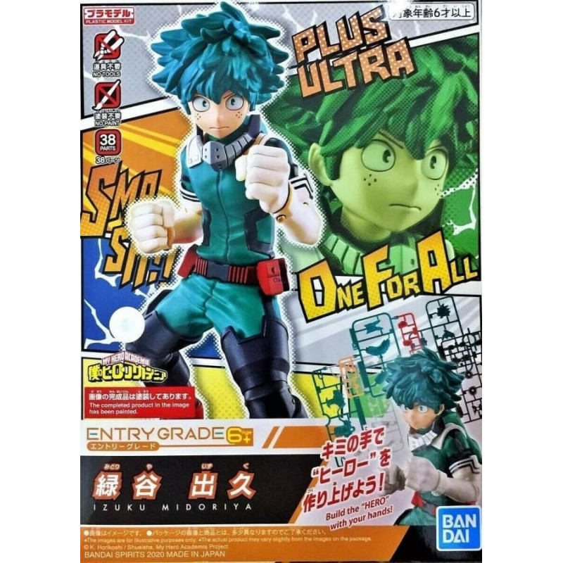 Bandai Figurka ENTRY GRADE MY HERO ACADEMIA IZUKU MIDORIYA