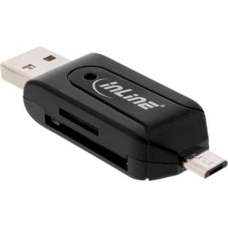 Inline Czytnik InLine microUSB/USB 2.0 (66779)