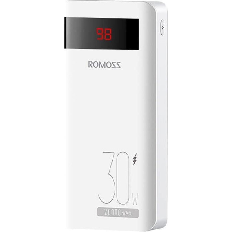 Romoss Powerbank Romoss Powerbank Romoss Sense6PS Pro 20000mAh, 30W (biały)