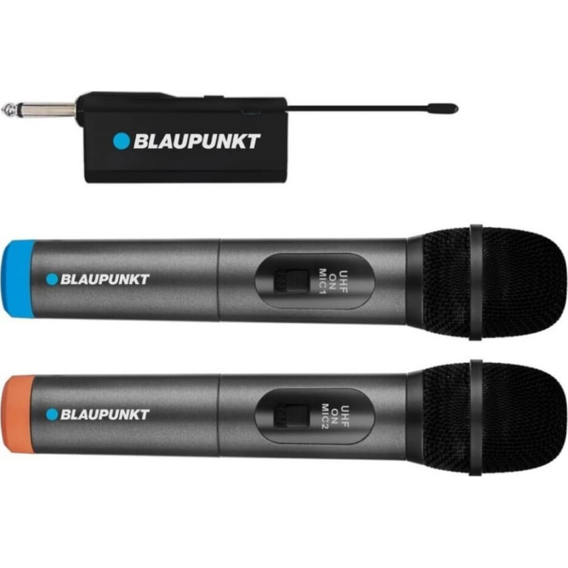 Blaupunkt Mikrofon Blaupunkt Mikrofony bezprzewodowe Blaupunkt UHF WM60UDB Czarne