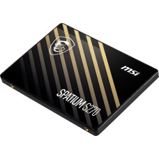 MSI SSD|MSI|SPATIUM S270|480GB|SATA|3D NAND|Write speed 450 MBytes/sec|Read speed 500 MBytes/sec|2,5