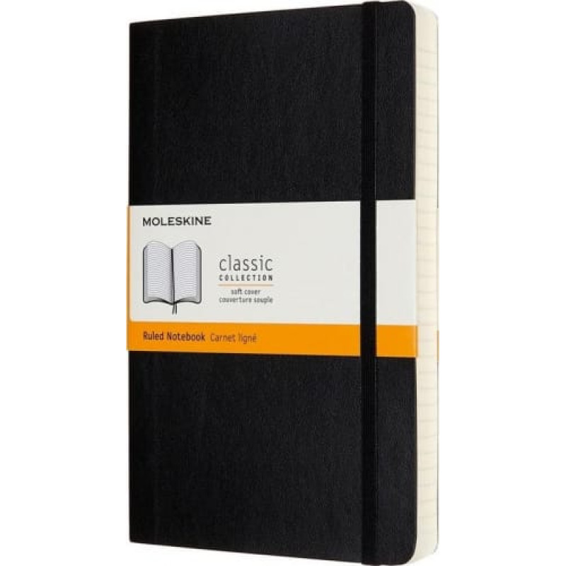 Moleskine Notes Classic 13x21 linie czarny