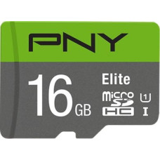 PNY Karta PNY Elite MicroSDHC 16 GB Class 10 UHS-I/U1 A1 V10 (P-SD16GU1100EL-GE)