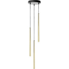 Orno Lampa wisząca Orno TABUNG 3P, lampa wisząca, G9  max.6W, złota