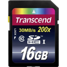 Transcend MEMORY SDHC 16GB/CLASS10