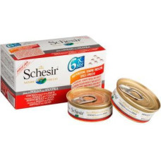 Schesir SCHESIR KOT 6x50g MULTIPAK kurczak z kaczką w sosie