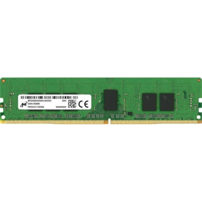 Micron RDIMM DDR4 16GB 1Rx8 3200MHz PC4-25600 MTA9ASF2G72PZ-3G2R