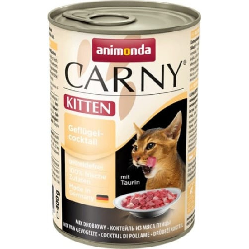 Animonda Carny Kitten Beef with poultry - wet cat food - 400g