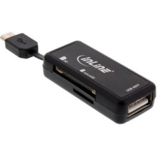 Inline Czytnik InLine USB 2.0/microUSB (66776)