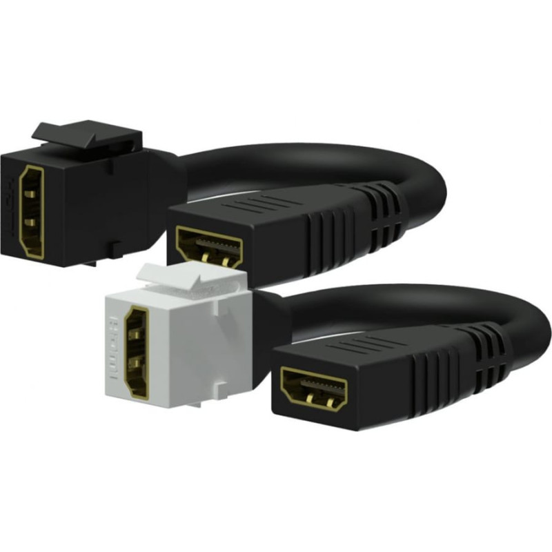 Procab Adapter AV Procab HDMI - HDMI biały (VCK450/W)