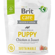 Brit Care Dog Sustainable Puppy Chicken & Insect  - dry dog food - 1 kg