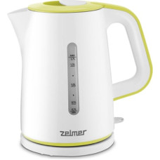 Zelmer ZCK7620G electric kettle 1.7 L 2000 W White, Yellow